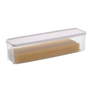 pasta container noodle storage box plastic noodle box sealed refrigerator vermicelli grain storage box with lid kitchen and pantry organization