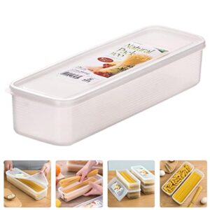 Cabilock Storage Drawers Storage Drawers 2pcs Pasta Container Spaghetti Noodle Storage Spaghetti Keeper Box Kitchen Pantry Storage Noodle Storage Container Spaghetti Noodles Spaghetti Noodles