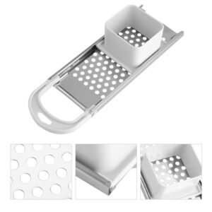 Stainless Steel Spaetzle Maker, Convenient Storage Space Saving Quickly Create Perfect Even Spots Savoury Sweet Dishes Great Substitute for Pasta Rice Potatoes