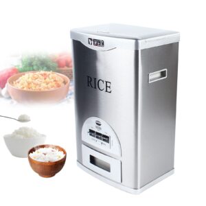 LOYALHEARTDY Automatic Rice Dispenser, Grain Storage Box Rice Storage Container Kitchen Storage Container Sealed Bulk Food Container Storage with Lid for Kitchen Organization and Storage