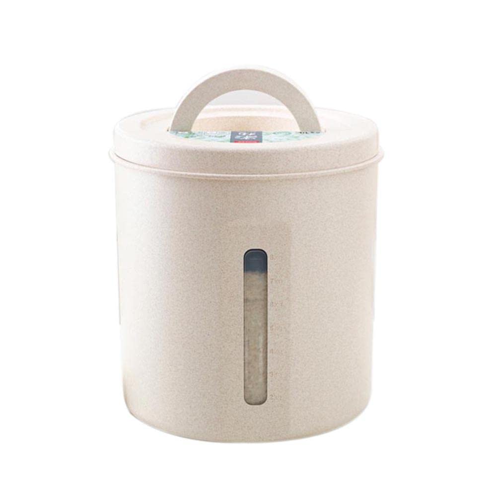 Household Rice Storage Rice Bucket, Sealed Rice Dispenser, Rice Storage Container, Kitchen Rice Container, Dog Food Container, pet Food Storage containers, Suitable for Whole Grains, pet Food