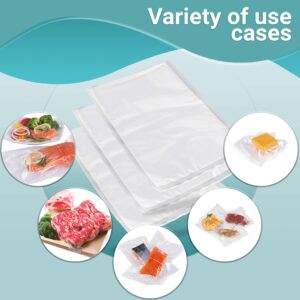 APQ Pack of 1000 Co-Extruded Vacuum Pouches, Clear 7 x 9. Vacuum food bags 7x9. 3 mil Thickness. USDA approved. Polyethylene bags for packing and storing. Perfect for Industrial, food service.