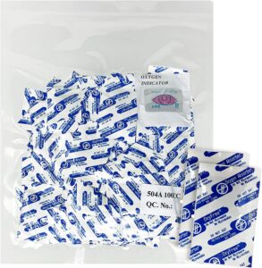 oxyfree oxygen absorbers for food storage 200 - 100cc (2-packs of 100 each)