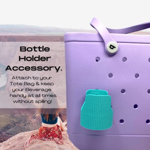 Boglets - Bottle Holder Accessories - Premium Collection - Decorative Accessories & Organizers - Made in USA (Teal)