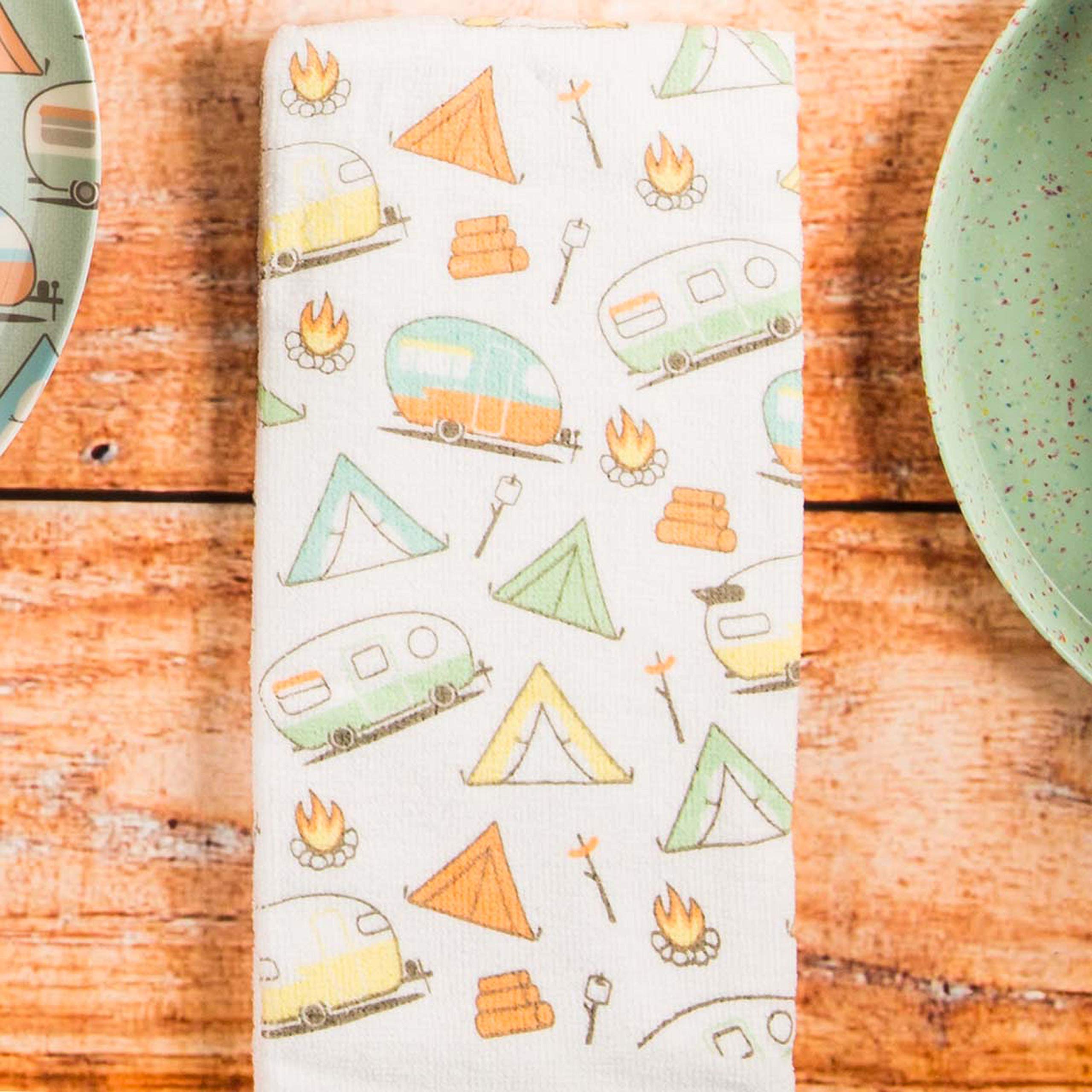 Zak! Designs Adventurer Kitchen Towel, Tents & Trailers