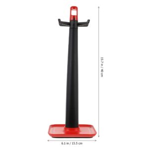 Hemoton 1pc Kitchen Utensil Stand To Rotate Tableware Rubber Container