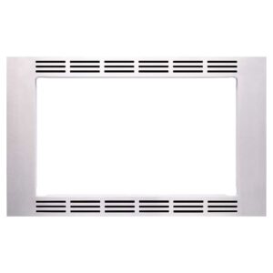panasonic 27-inch microwave trim kit, stainless steel, for use with 1.1 cu ft nn-gn68ks panasonic microwave oven – nn-tk623gs