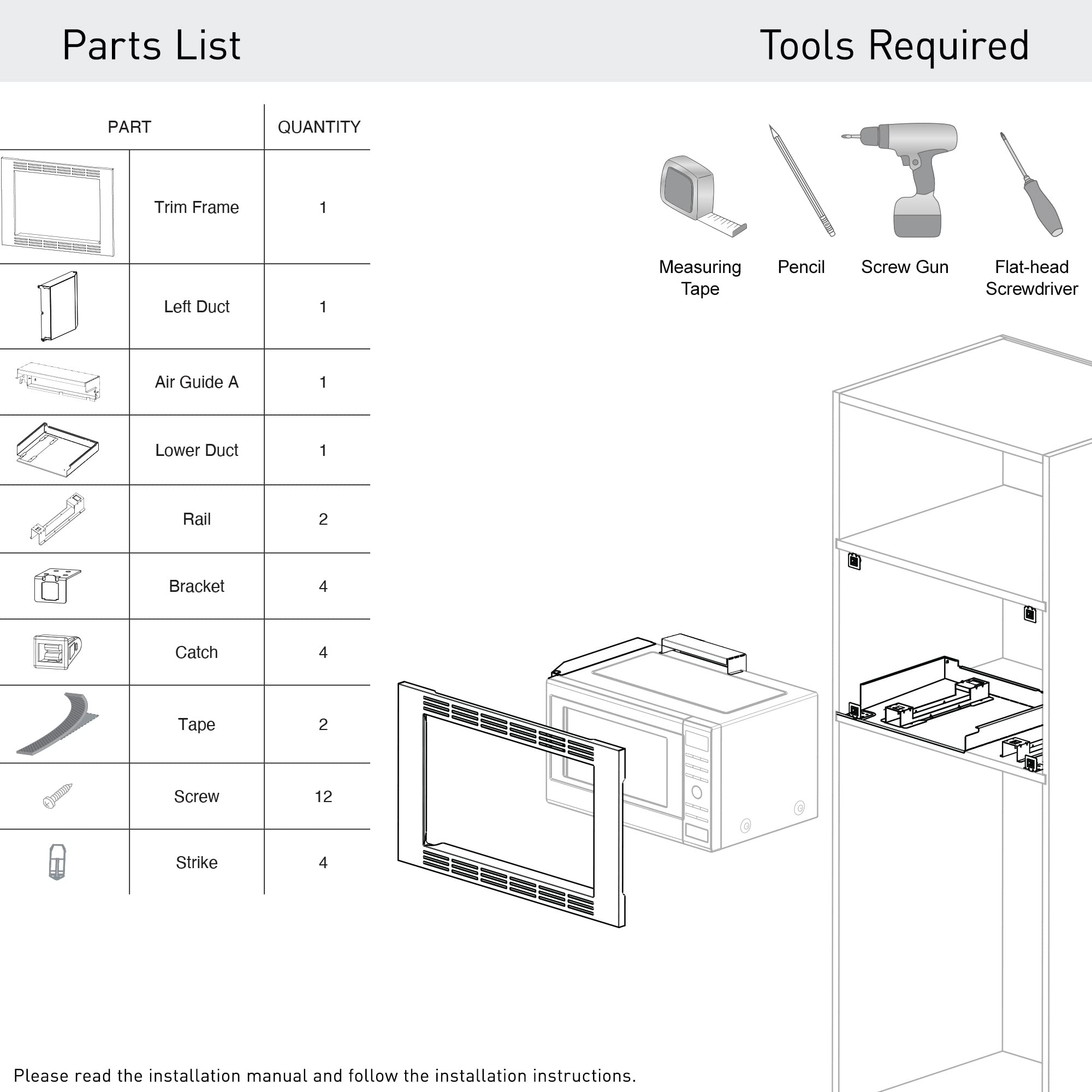 Panasonic 27-inch Microwave Trim Kit, Stainless Steel, for use with 1.1 cu ft NN-GN68KS Panasonic Microwave Oven – NN-TK623GS