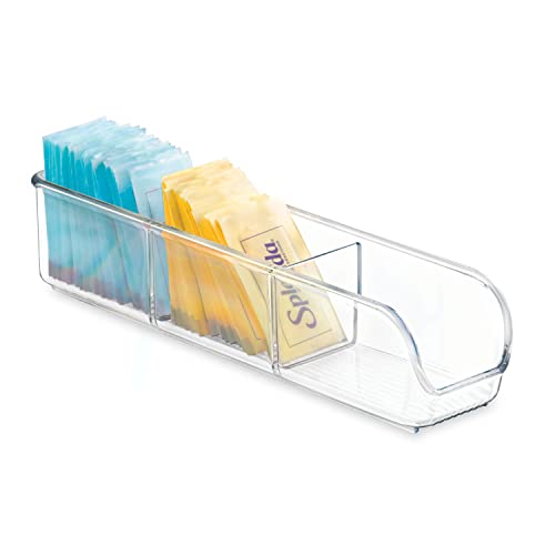 iDesign Linus Tea Place Cabinet Organizer, 6 Section