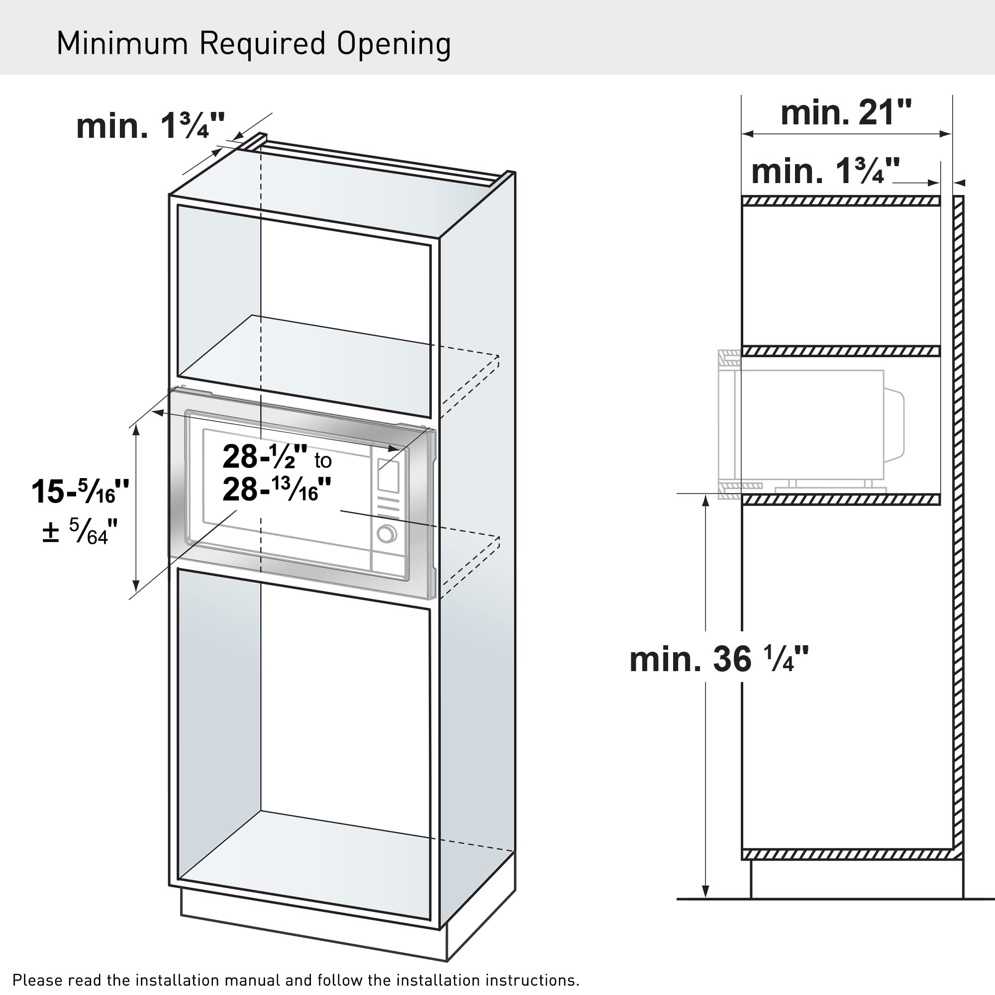 Panasonic NN-TK73LSS 30-inch Trim Kit for 1.6 cu ft Microwave Ovens, Stainless Steel