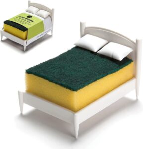 kintan kitchen sponge holder, storage box for scrubbing cloth creative sponge storage bed, kitchen bathroom drain stand