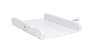 lipper international 8701w rolling platform for mixers and appliances, 15-3/4" x 11-7/8" x 2-1/8", white