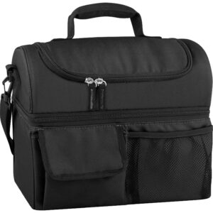 thermos lunch lugger cooler, black