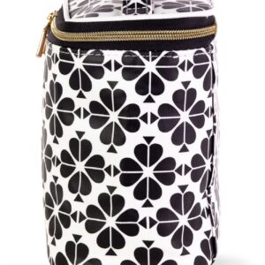 Kate Spade New York Insulated Lunch Tote, Small Lunch Cooler, Cute Lunch Bag for Women, Floral Thermal Bag with Double Zipper Close and Carrying Handle, Spade Flower Stripe