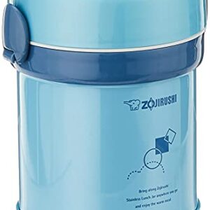 Zojirushi Ms. Bento Stainless Lunch Jar, One size, Aqua Blue