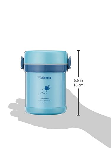 Zojirushi Ms. Bento Stainless Lunch Jar, One size, Aqua Blue