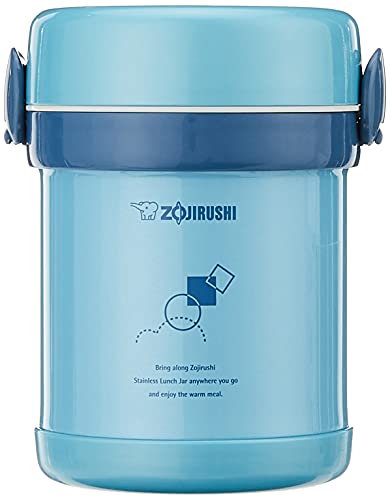 Zojirushi Ms. Bento Stainless Lunch Jar, One size, Aqua Blue