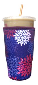 koverz neoprene iced coffee sleeve - large midnight mums