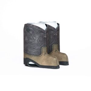 Beer Can Slim Coolie (Cowboy Boot 6-Pack)