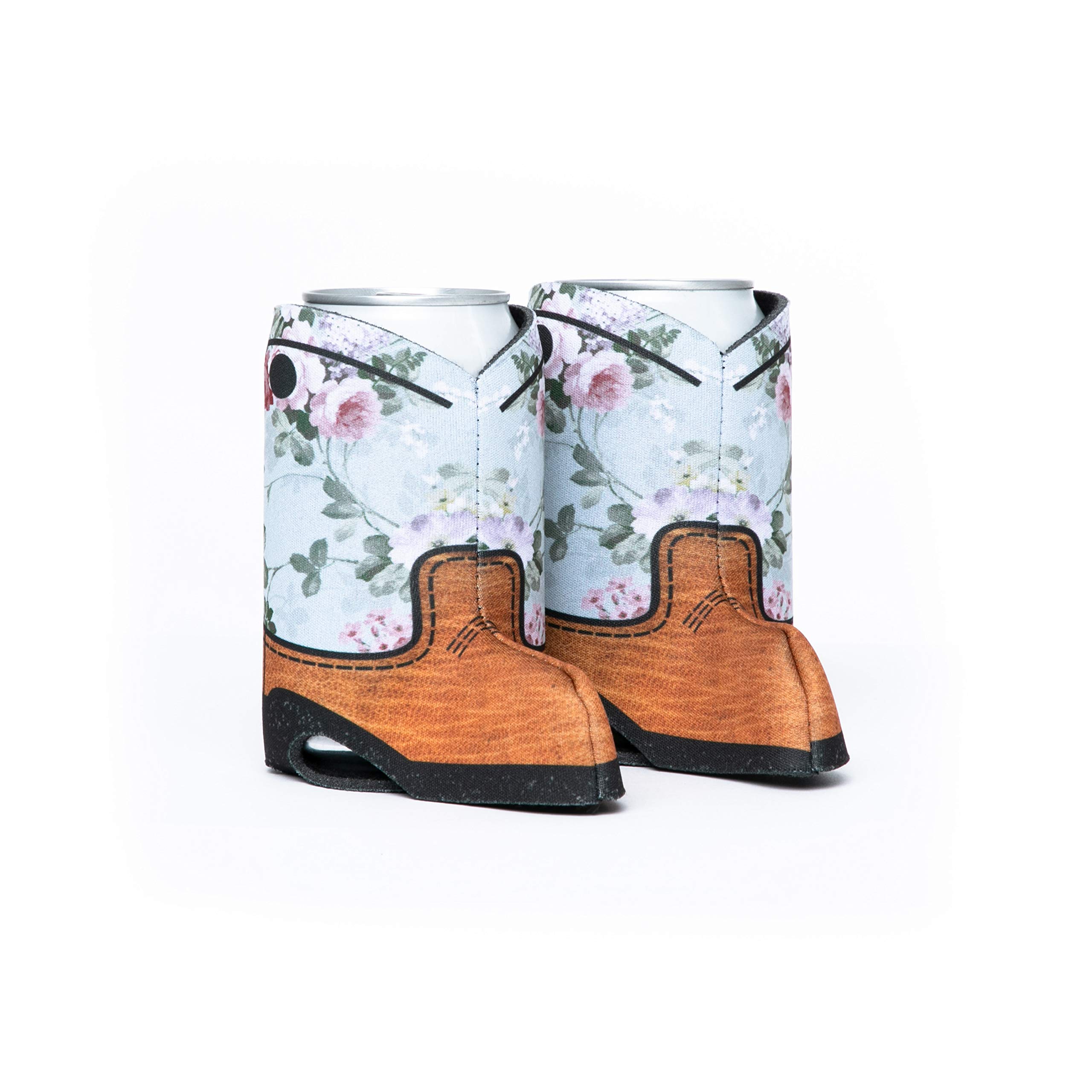 Beer Can Slim Coolie (Cowboy Boot 6-Pack)