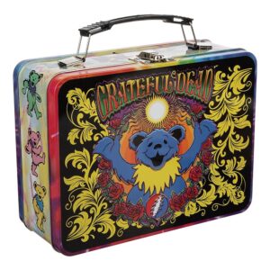 bioworld the grateful dead collectible large tin tote