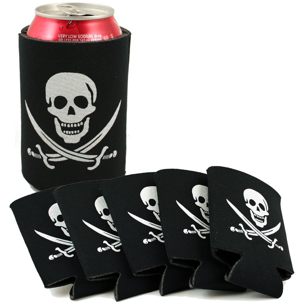 10 Pirate Can Coolers - Coolies