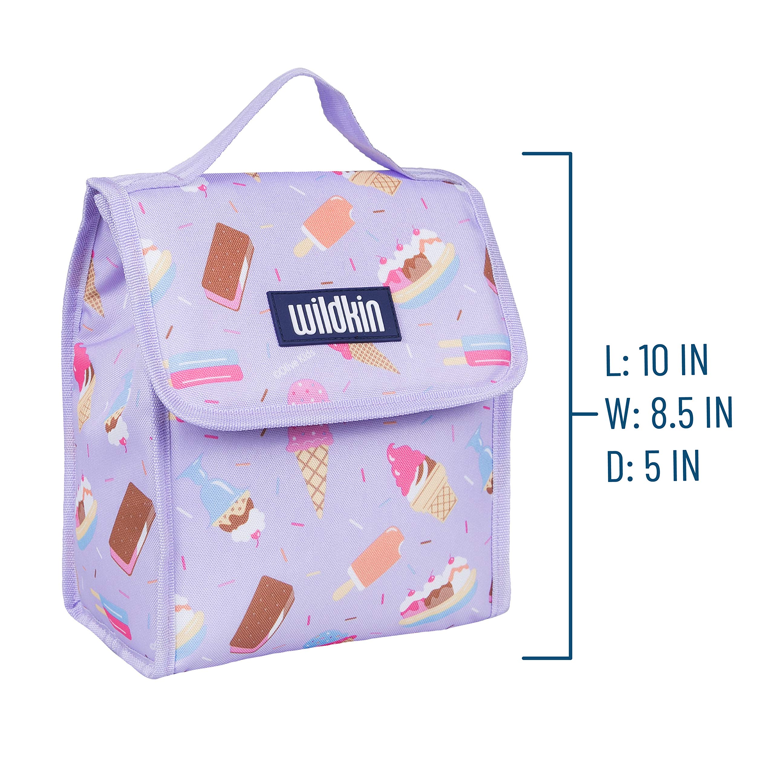 Wildkin Kids Insulated Lunch Bag for Boys and Girls, Reusable Lunch Bag is Perfect for Daycare and Preschool, Ideal Size for Packing Hot or Cold Snacks for School and Travel Lunch Bags (Sweet Dreams)