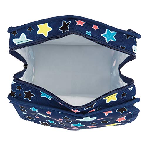 PackIt Freezable Lunch Bag with Zip Closure, Bright Stars