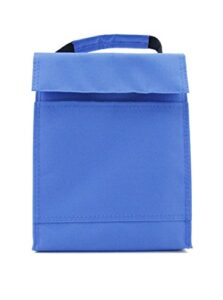 colorful hook lunch pack/ lunch cooler/ cooler tote bag (blue)