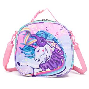 lunch box for boys, girls, kids insulated lunch bag, perfect for preschool, kindergarten, elenemtary, cute, bpa free, food safe