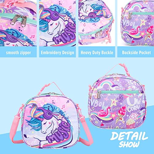 Lunch Box for Boys, Girls, Kids Insulated Lunch Bag, Perfect for Preschool, Kindergarten, Elenemtary, Cute, BPA Free, Food Safe