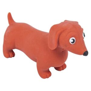 Dachshund Dogs 4 Pack Stretchable Squeezy -Fidget- Anxiety-Stress Reliever, – Party Favor, Accessory, Goody Bags, Prizes, Piñatas, Stocking Stuffers, Carnivals