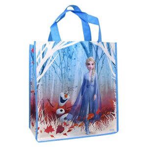 Disney Princess Tote Bag Set for Kids, Adults - 4 Pc Large Princess Reusable Grocery Bags with Disney Sofia the First Stickers (Princess Party Supplies)