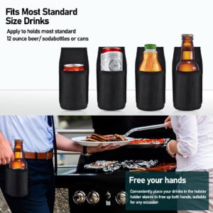 SOGCASE Beverage Holster Portable Water Bottle Sleeve Bag Beer Pouch for Canned Beverages, Beer and More (1 Pack)