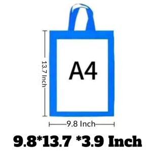 Cihomia 10-50pcs Custom Reusable Heavy Duty Tote Bag 9.8X3.9x13.7 Inch Personalized Logo Text Beach Shopping (50 PCS)