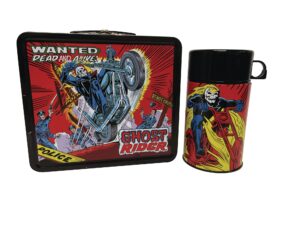 marvel comics: classic ghost rider px lunchbox with thermos
