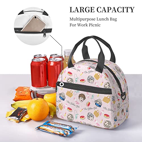 Goewrao Woman Lunch Box Lunch Bag Insulated Tote Lunch Bags For Adults Office Picnic Work Travel Gifts