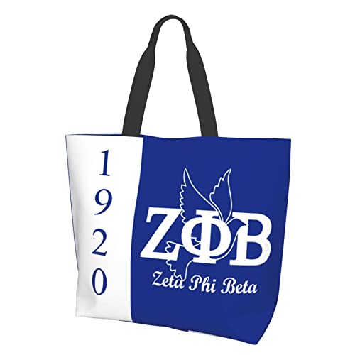 Sorority Paraphernalia Gifts Tote Bags Travel Totes Bag Kitchen Reusable Grocery Bags Shopping Shoulder Bags for Women Foldable Waterproof Book Tote