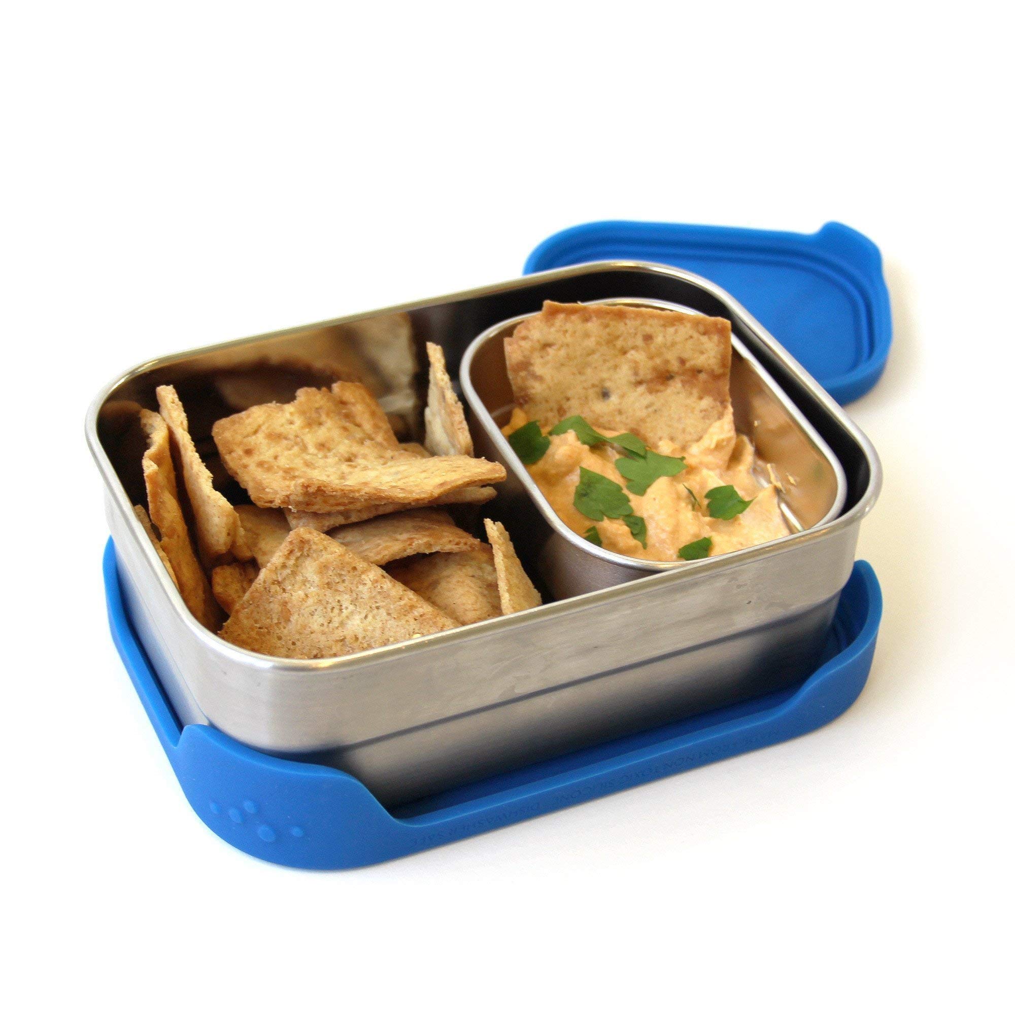 Ecolunchbox Splash Box Leak-Proof Stainless Steel Bento Box Lunch Container With 1 Splash Pod