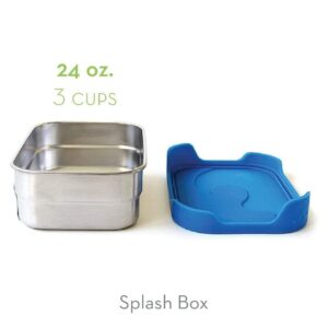 Ecolunchbox Splash Box Leak-Proof Stainless Steel Bento Box Lunch Container With 1 Splash Pod