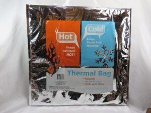 reusable thermal food bag