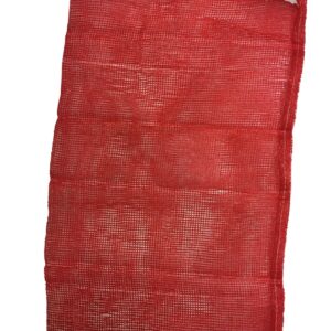 GARDEN TRENDS 18"x32" Reusable Produce Bags - Mesh Produce Bags For Produce - Onion Bags - Firewood Bags - Roadside or Storage Produce Bags (18x32 in., Red, 10 Units Means 10 Total Bags)