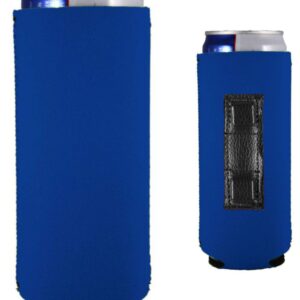 Blank Magnetic Slim Can Coolie (Royal Blue, 2 Pack)