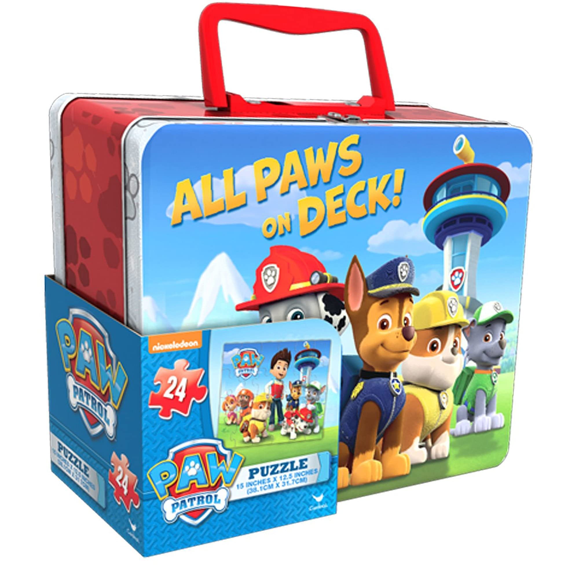 Paw Patrol Lunch Box with Bonus Puzzle