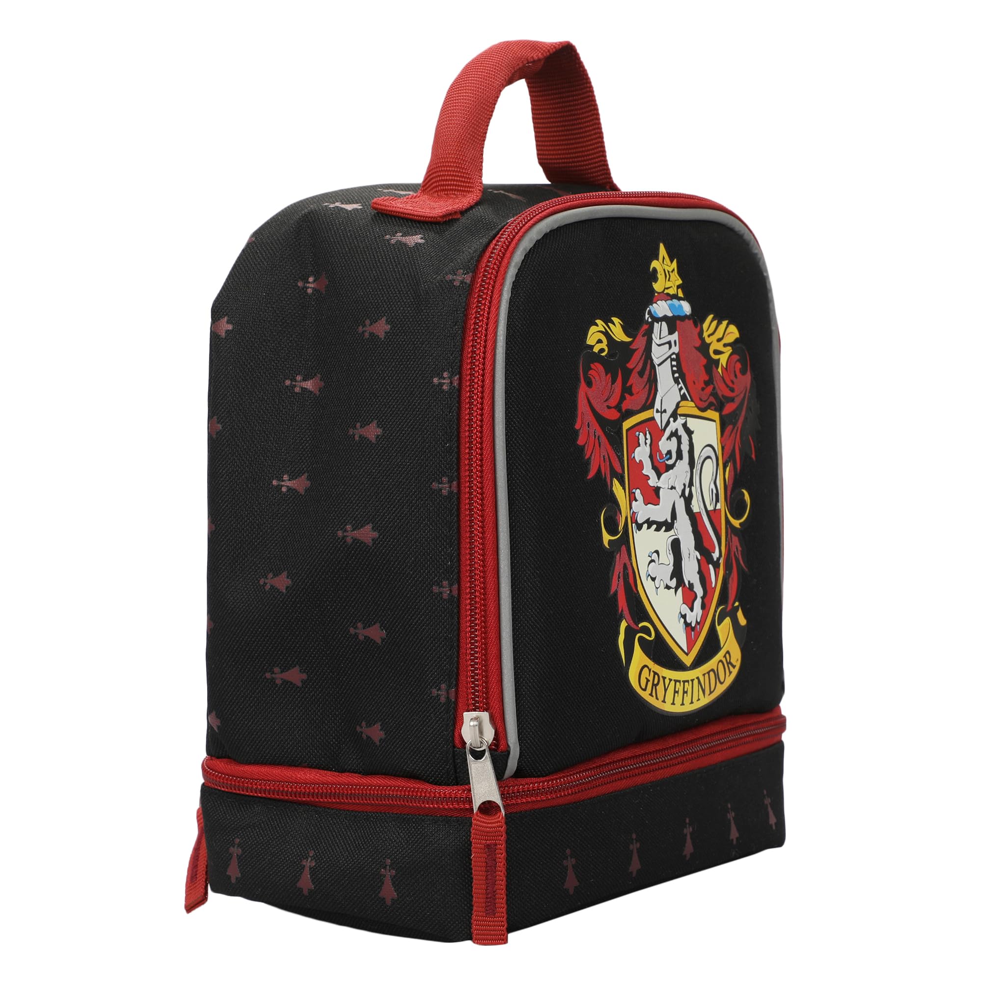 Harry Potter Gryffindor Crest Dual Compartment Lunch Bag Tote