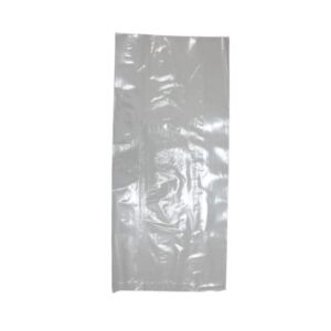 plastic produce bag for bread and groceries - 6"x3"x15" - 1000 bags - 0.80 mil - natural color - no venting holes ldpe
