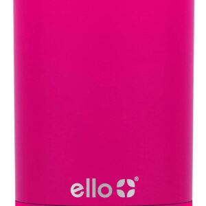 Ello Stainless Steel Can Koozie | Inuslated Can Cooler Keeps 12oz, 16oz, Slim Cans, and Glass Bottles Cold | Metal Drink Holder Perfect for Beer, Soda, and Hard Seltzer, Tulip