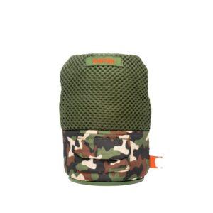 Puffin - The Adventurer - Beverage Vest, Insulated Can Cooler (Woodsy Camo)