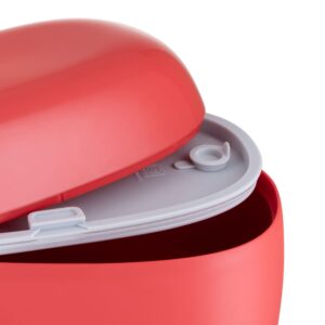 Alessi Food à Porter Portable Lunch Box, One size, red