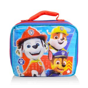 Paw Patrol Lunch Box Travel Activity Set ~ Insulated Paw Patrol Lunch Bag, Paw Patrol Coloring Posters, PJ Masks Stickers (Paw Patrol School Supplies Bundle) (Paw Patrol Lunch Box)